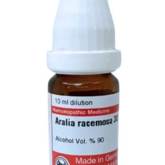 Aralia Racemosa – Dr. Willmar Schwabe Germany (Original Homeopathic Medicine)